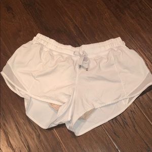 Lululemon White Shorts